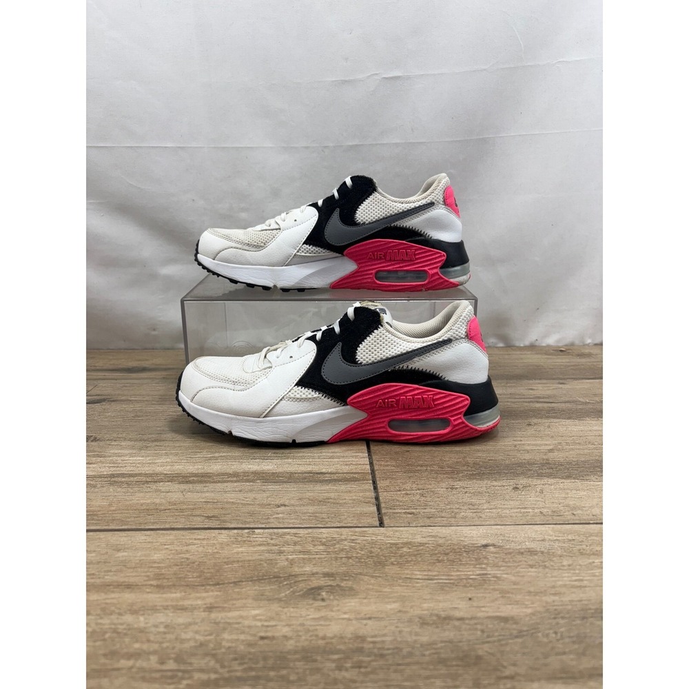 Nike Air Max Excee Running Shoes Low Top Comfort Sneakers White Pink Size 7 - Picture 3 of 10